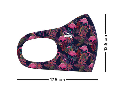 Antibakteriálne rúško pre dospelých Flamingo