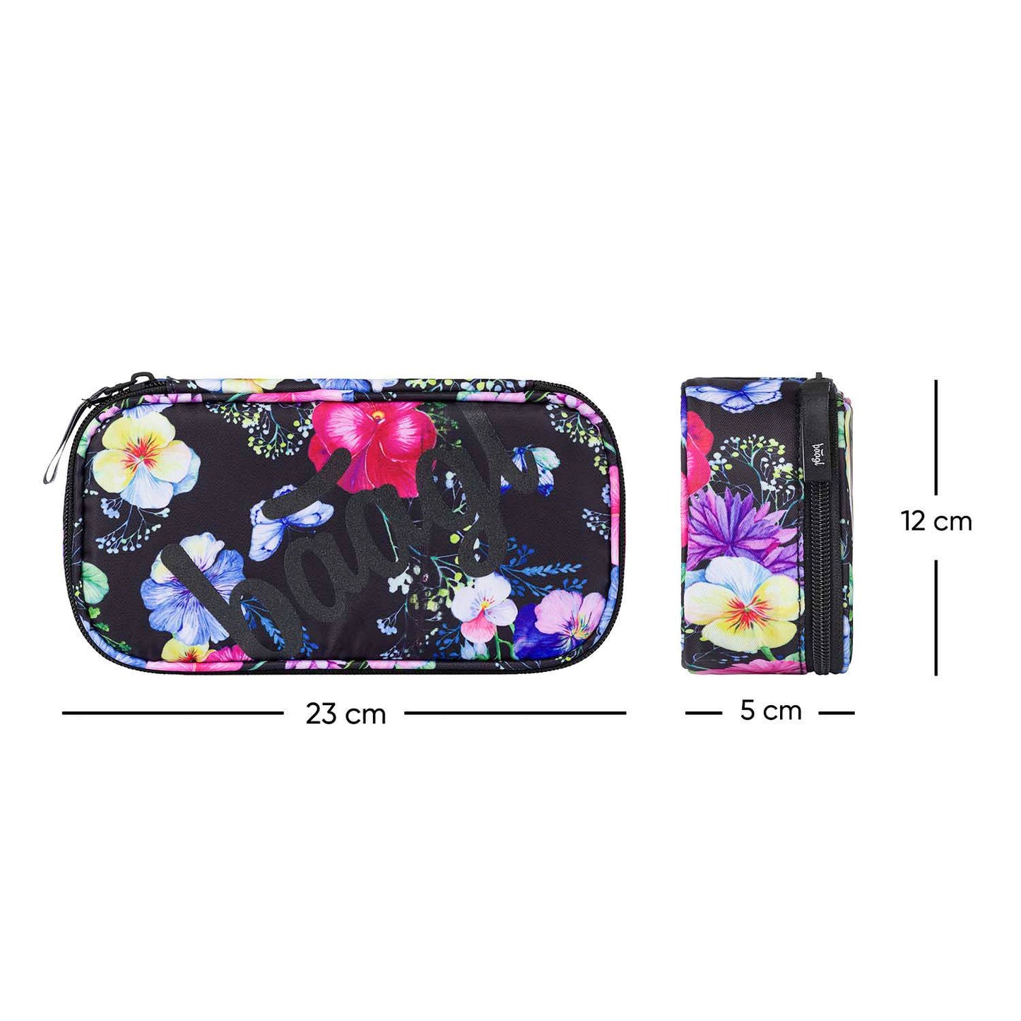 Školský peračník etui Skate Kvety