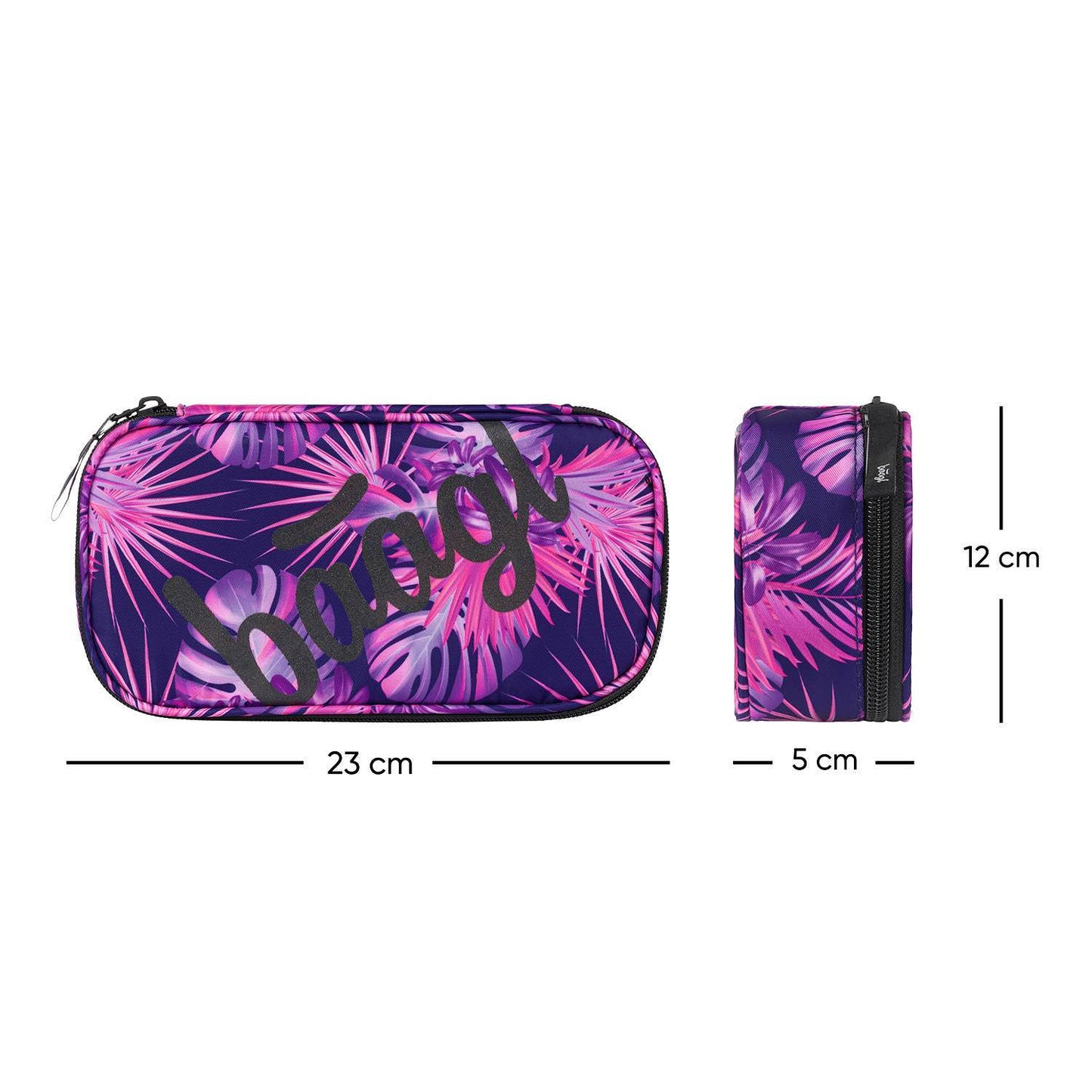 Školský peračník etui Skate Fialový