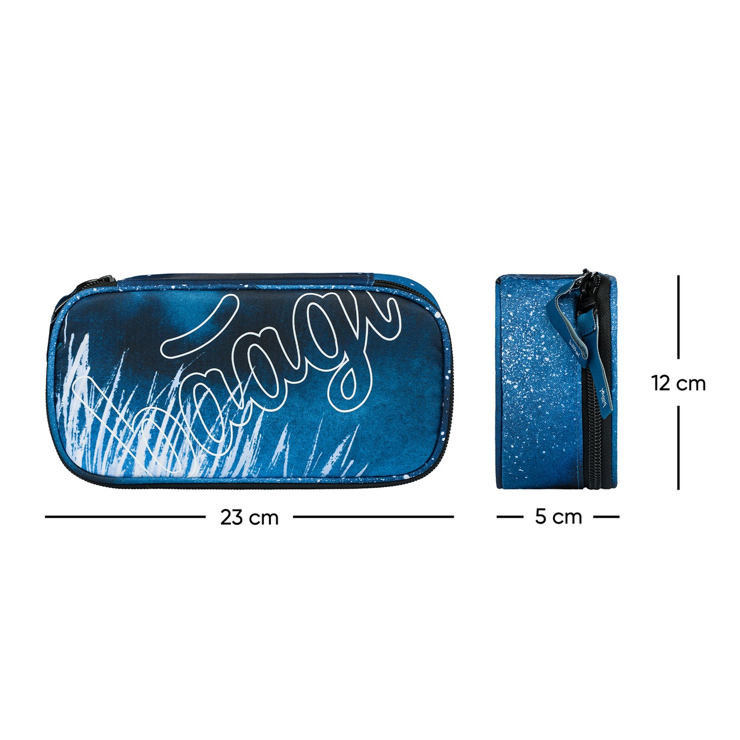 Školský peračník etui Skate Steel