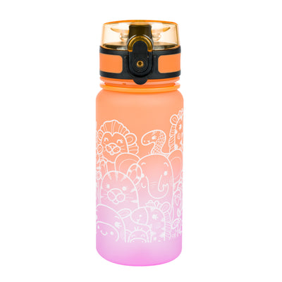 Tritanová fľaša na nápoje Gradient Zvieratá, 350 ml