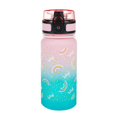 Tritanová fľaša na nápoje Gradient Dúha. 350 ml