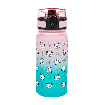 Tritanová fľaša na nápoje Gradient Panda, 350 ml