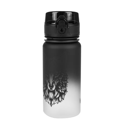 Tritanová fľaša na nápoje Gradient Vlk, 350 ml