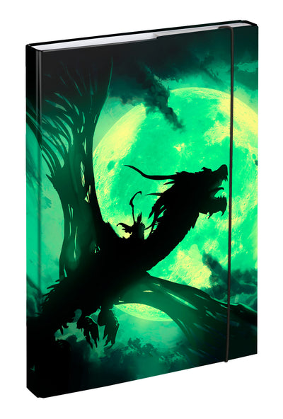 Dosky na školské zošity A4 Drak