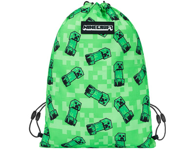 MINECRAFT SET 2 Creeper: peračník, vrecko