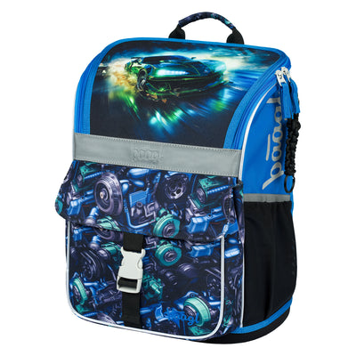 Školská aktovka Závodné auto