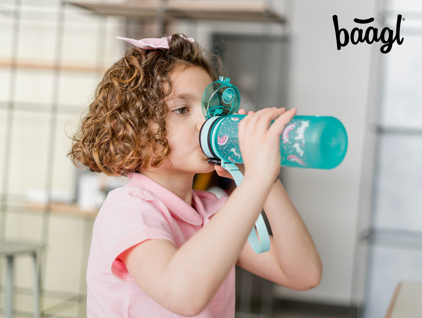 Tritanová fľaša na nápoje Dúha, 500 ml