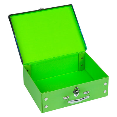 Skladací školský kufrík Futbal Lopta s kovaním