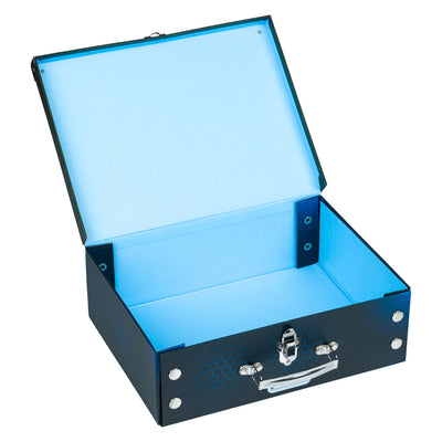 Skladací školský kufrík Motorka s kovaním