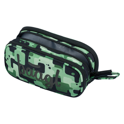 Študentský peračník etui Green