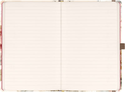 Notes Púdrové kvety, linajkovaný, 13 × 21 cm