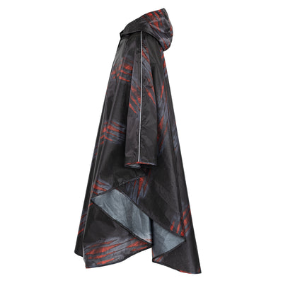 Outdoor pršiplášť pončo Láva vel. L (150 -170 cm)