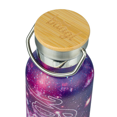 Termofľaša s bambusovým viečkom Galaxy, 500 ml