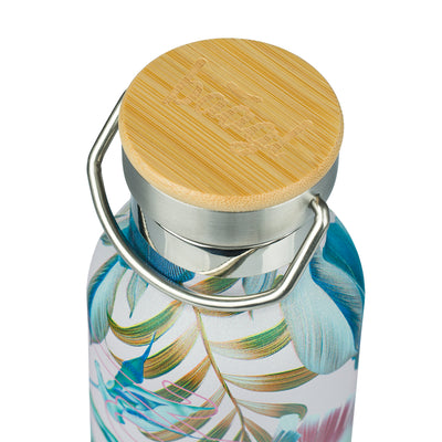 Termofľaša s bambusovým viečkom Leafs, 500 ml