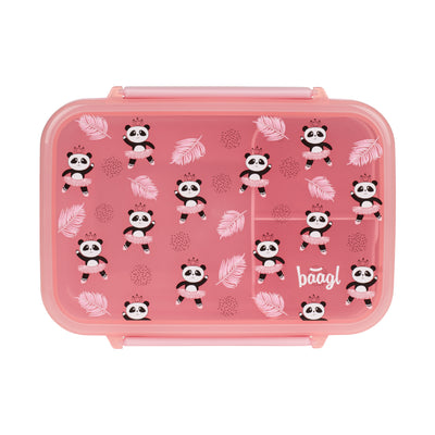 Box na desiatu s priehradkami Panda