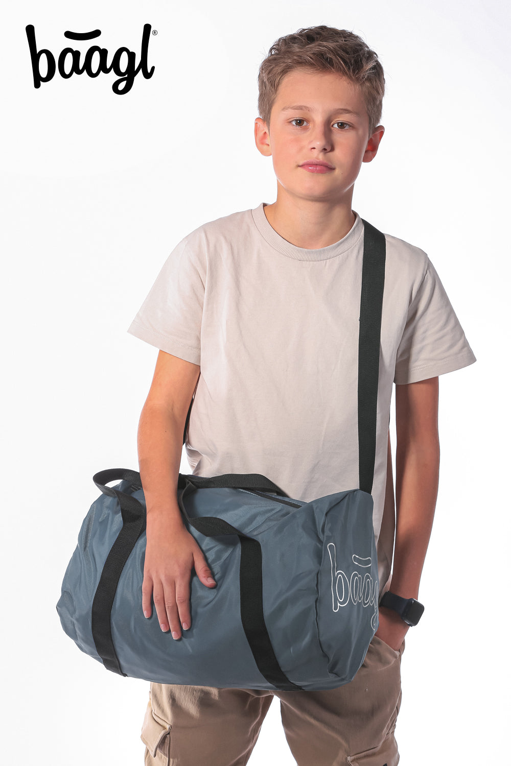 Skladacia športová taška Hoop Dust Blue