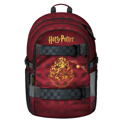 Školská sada Skate Harry Potter Rokfort vínový