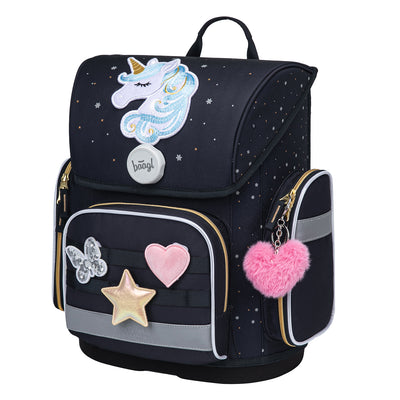 Školská aktovka Ergo Unicorn Gold