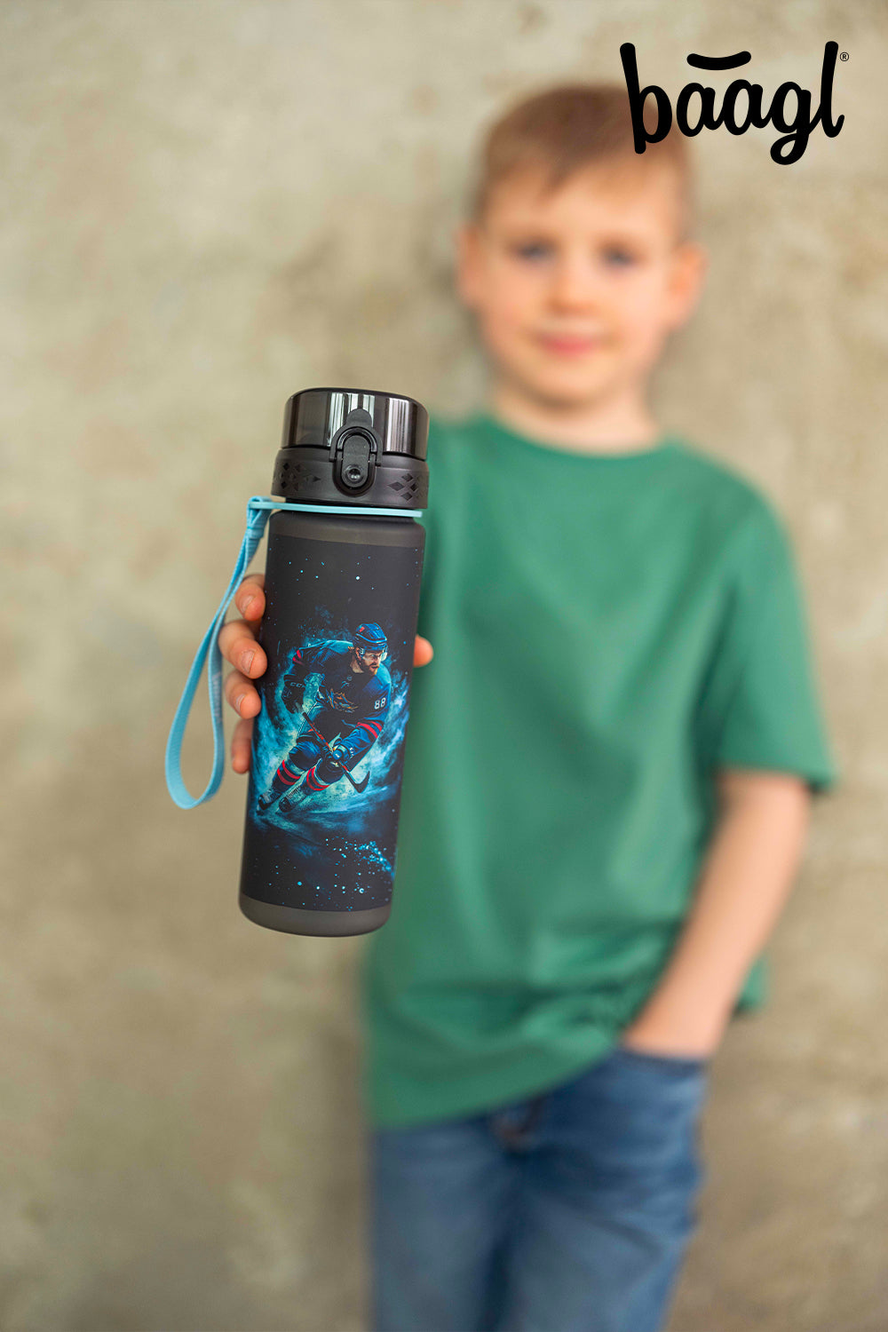 Tritanová fľaša na nápoje Hokej, 500 ml