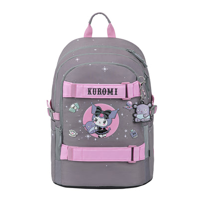 Školská sada Skate Kuromi Grey