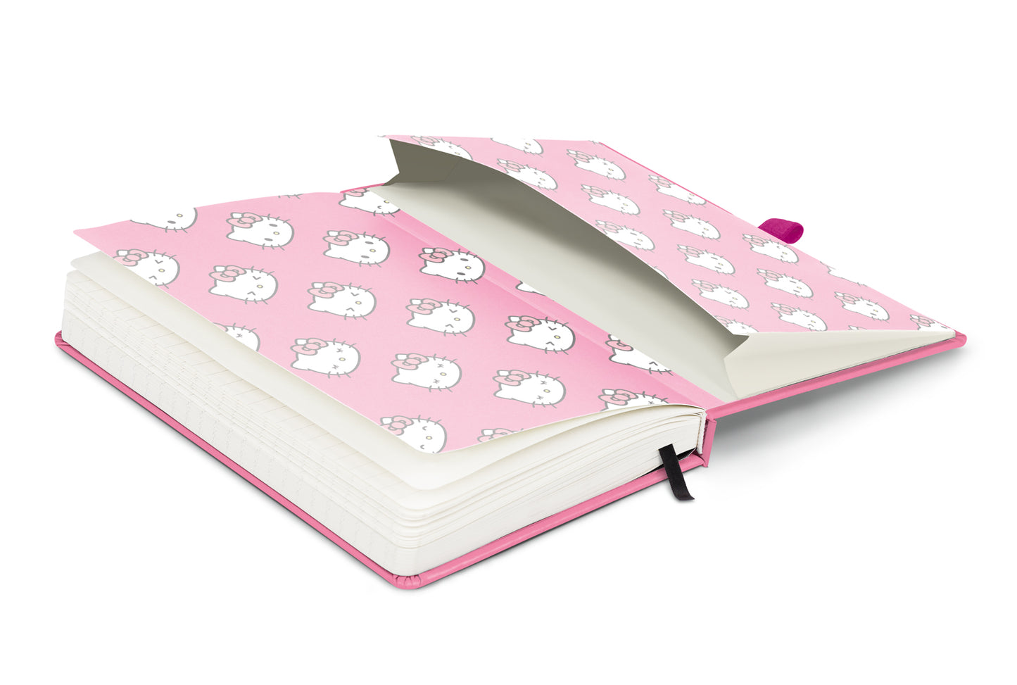 Notes Hello Kitty, linajkovaný, 13 x 21 cm