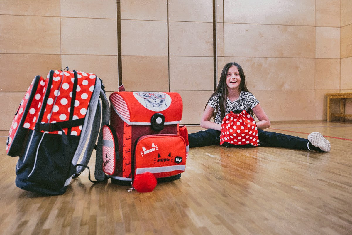 Vrecko s priehradkou na zips Bodky