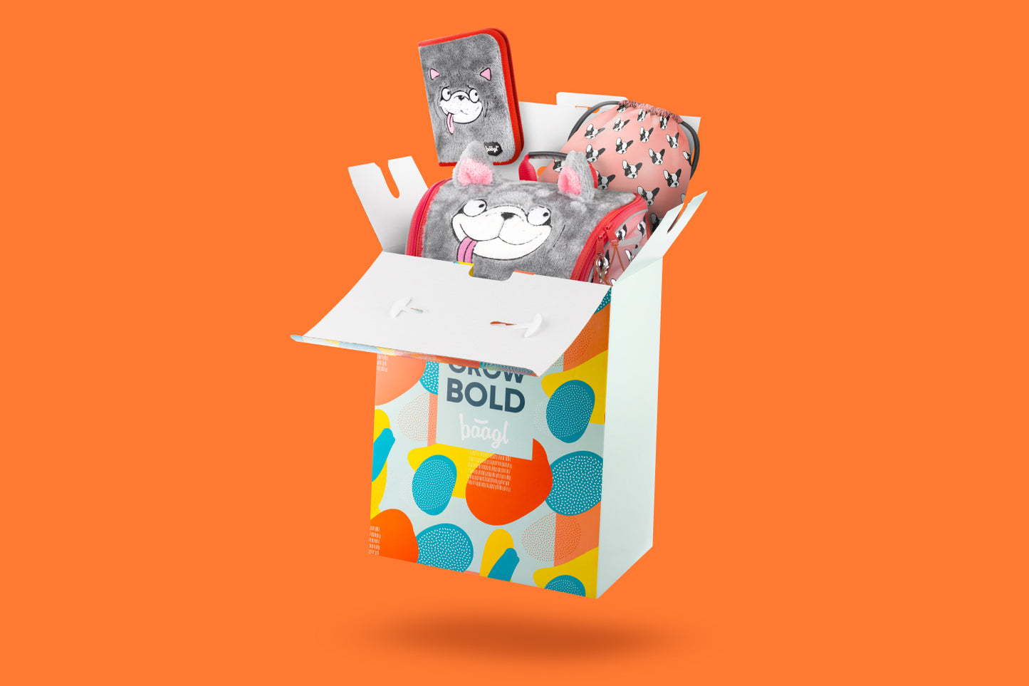 Darčeková krabica na školské aktovky a batohy Farby