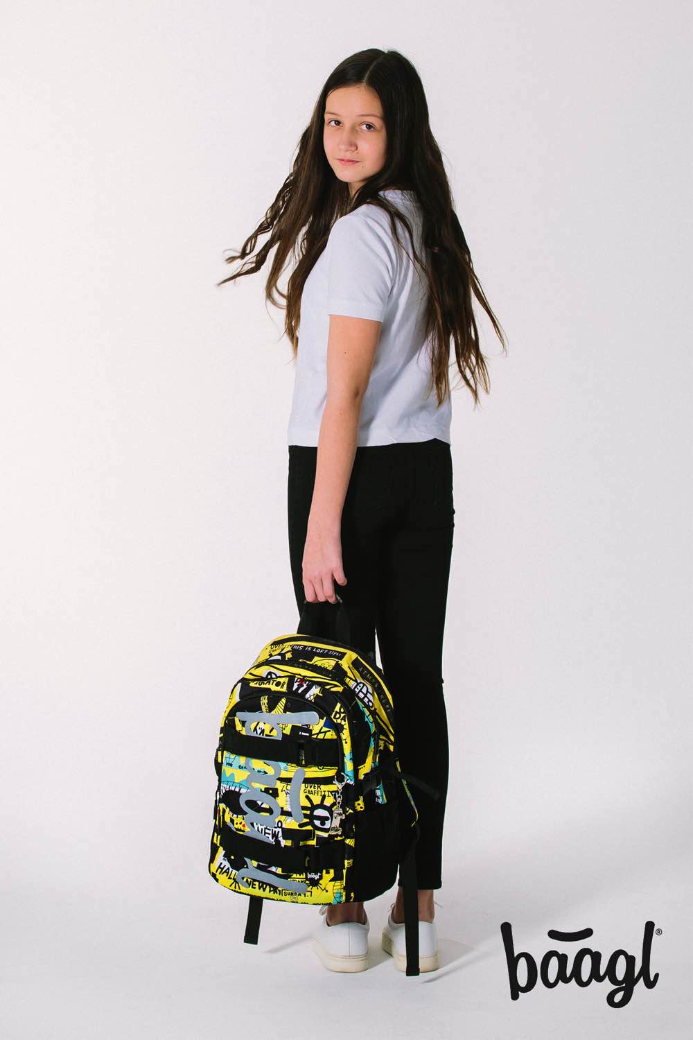 Školský batoh Skate Street art