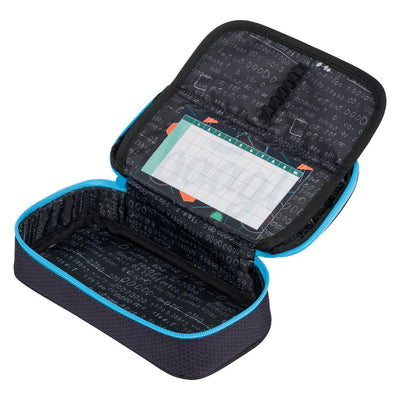 Školský peračník etui Skate Bluelight