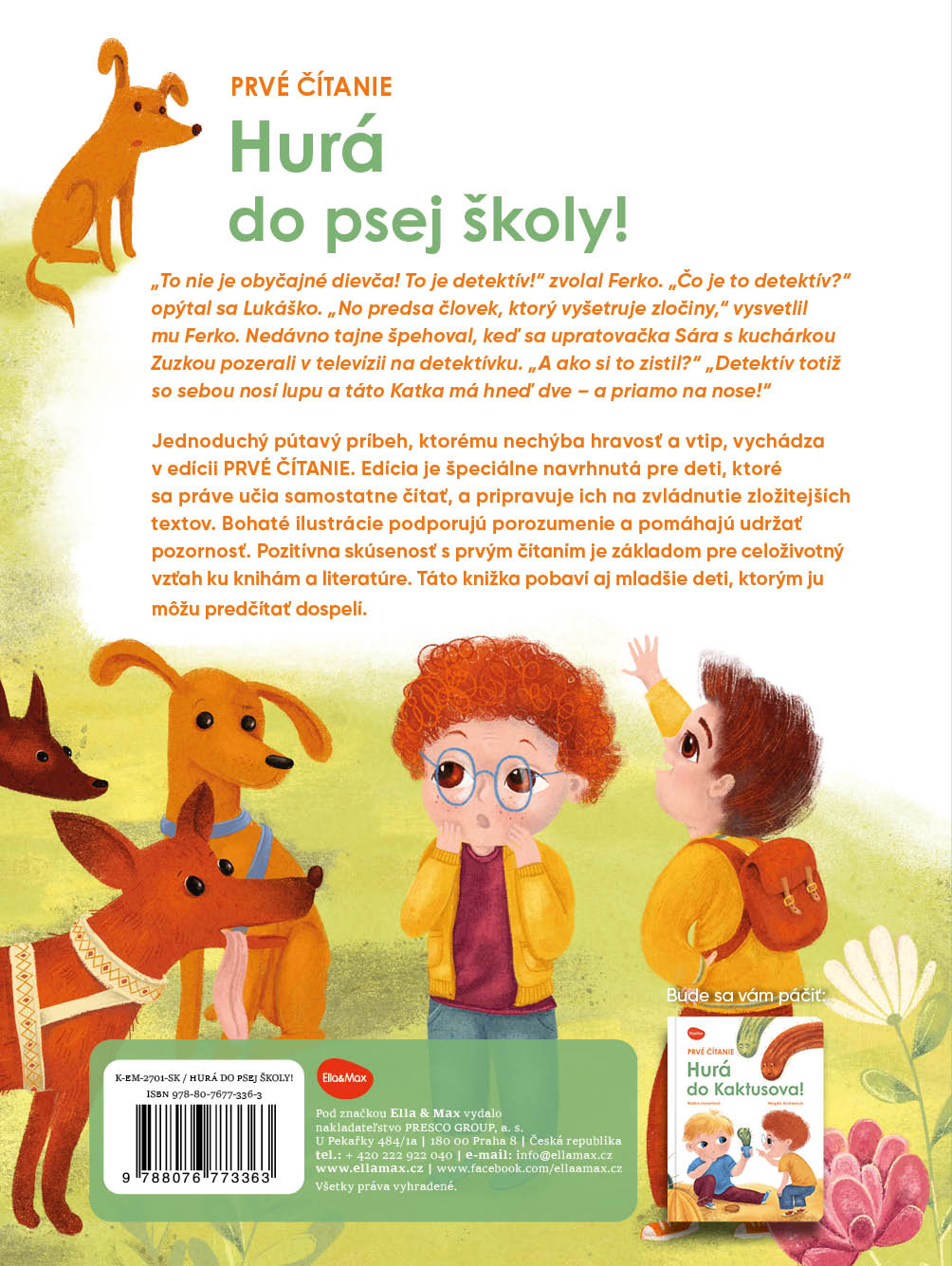 Prvé čítanie HURÁ DO PSEJ ŠKOLY!