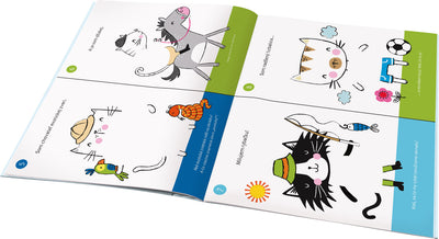 Šaty pre MAČKU MICKU ─ Kniha samolepiek