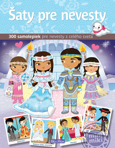 Šaty pre NEVESTY – Kniha samolepiek