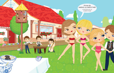 Šaty pre NATÁLKU ─ Kniha samolepiek