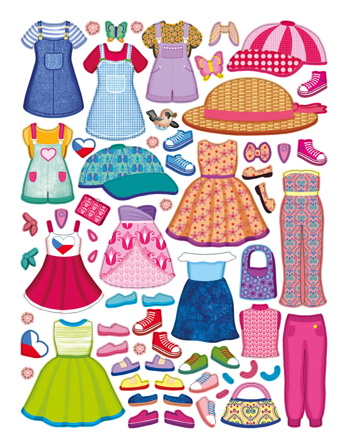 Šaty pre NATÁLKU ─ Kniha samolepiek