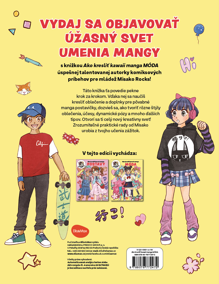 Ako kresliť KAWAII MANGA: MÓDA – Krok za krokom s MISAKO