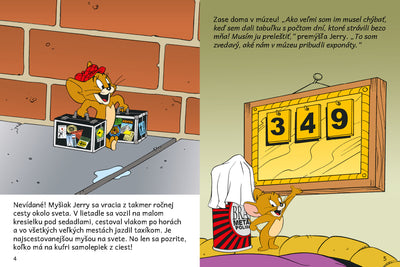 NEPLECHA V MÚZEU - Tom a Jerry v obrázkovom príbehu