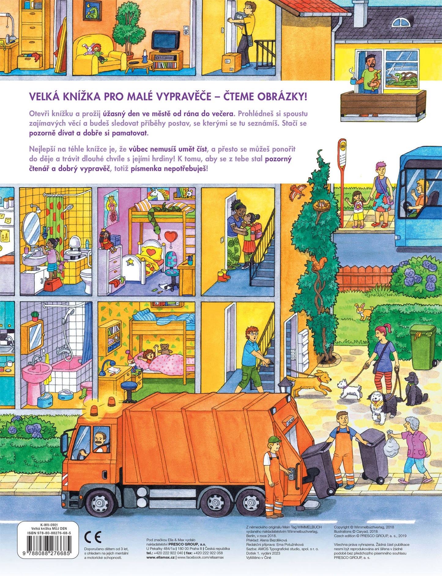 Veľká kniha MÔJ DEŇ pre malých rozprávačov