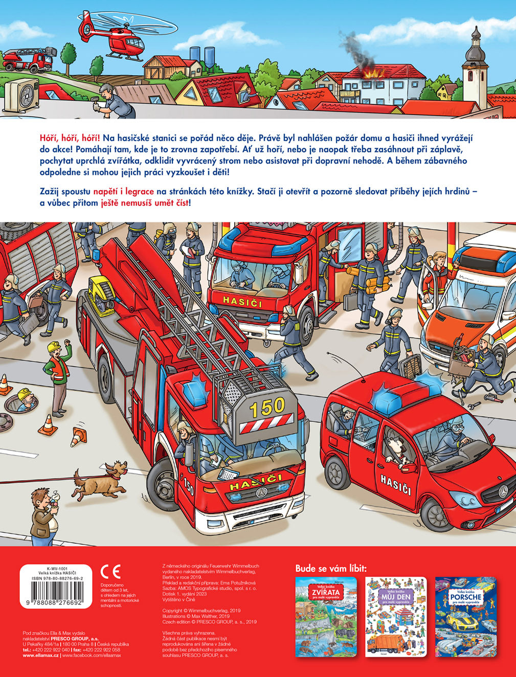 Veľká knižka HASIČI pre malých rozprávačov