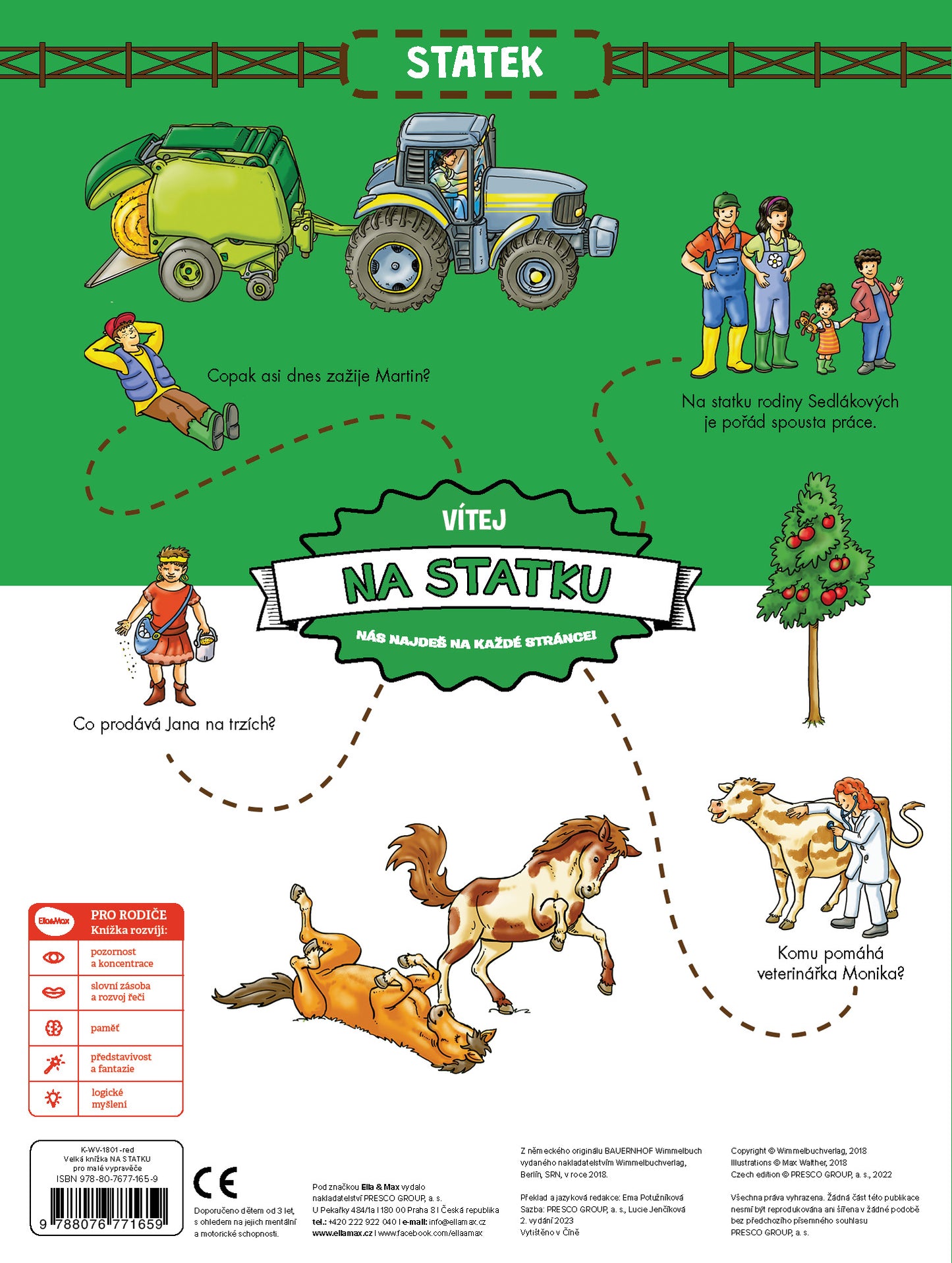 Veľká kniha NA FARME pre malých rozprávačov