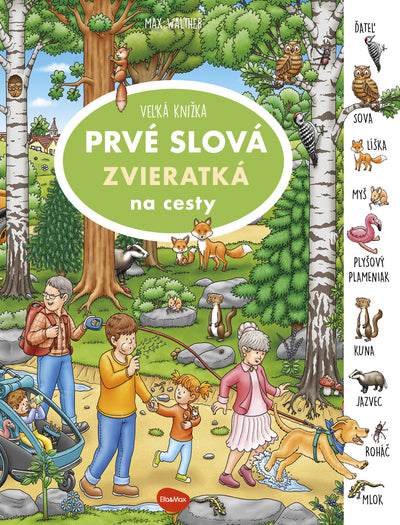 Na cesty – Veľká knižka ZVIERATKÁ – PRVÉ SLOVÁ