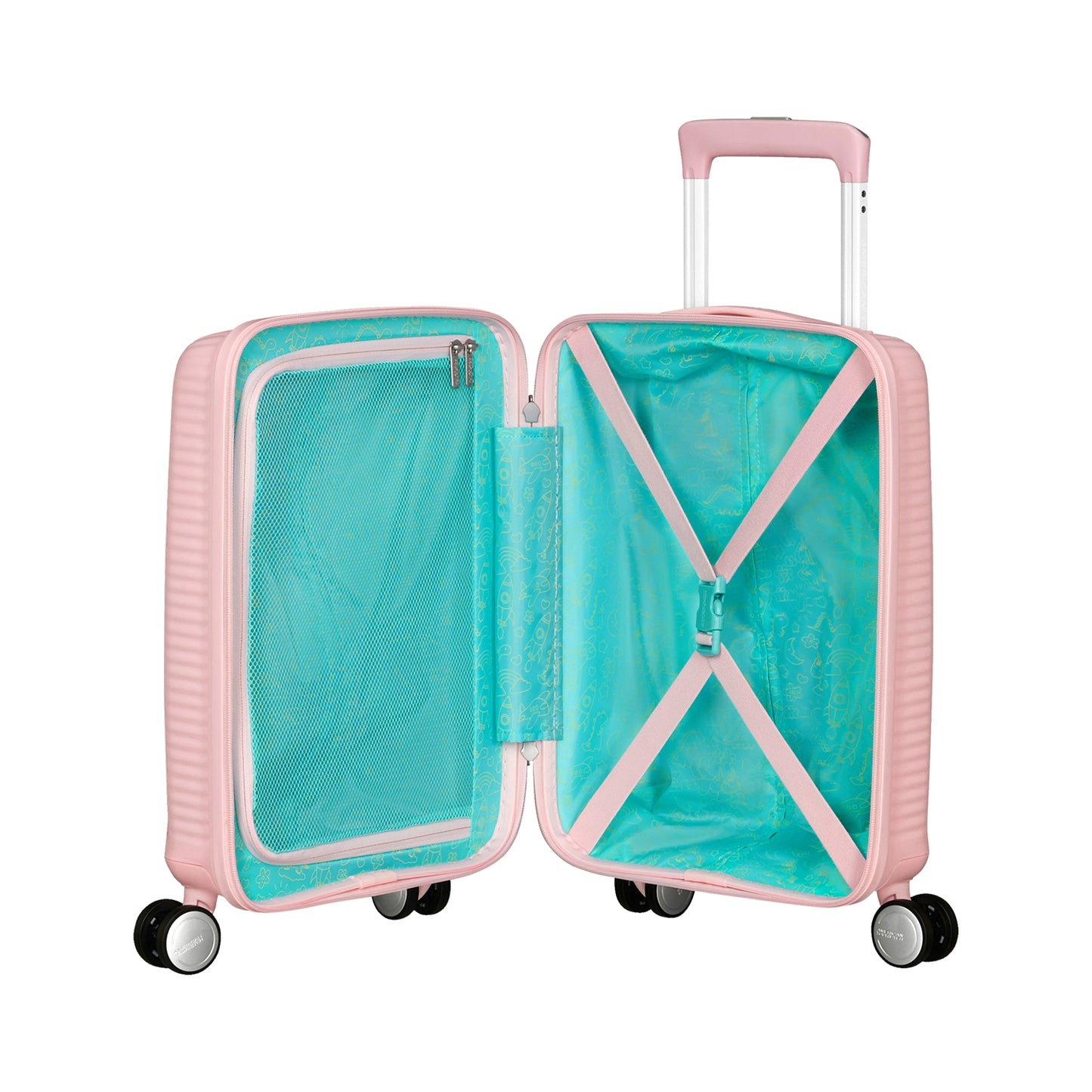 American Tourister Kabínová batožina Soundbox Mini 47cm Pastel Pink