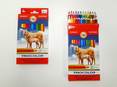 Koh-i-noor Súprava pasteliek trojhranné 24 ks
