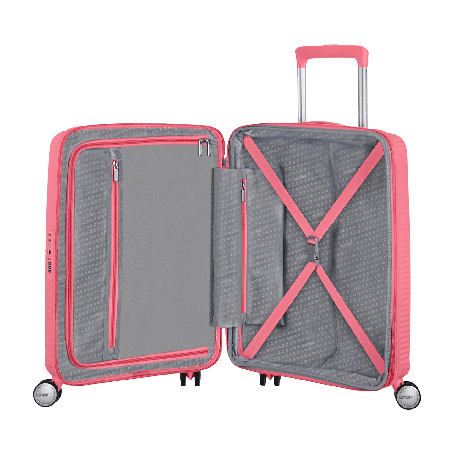 American Tourister Kabínová batožina SoundBox 55cm Sun Kissed Coral