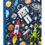 Desky na školní sešity A4 Space Game