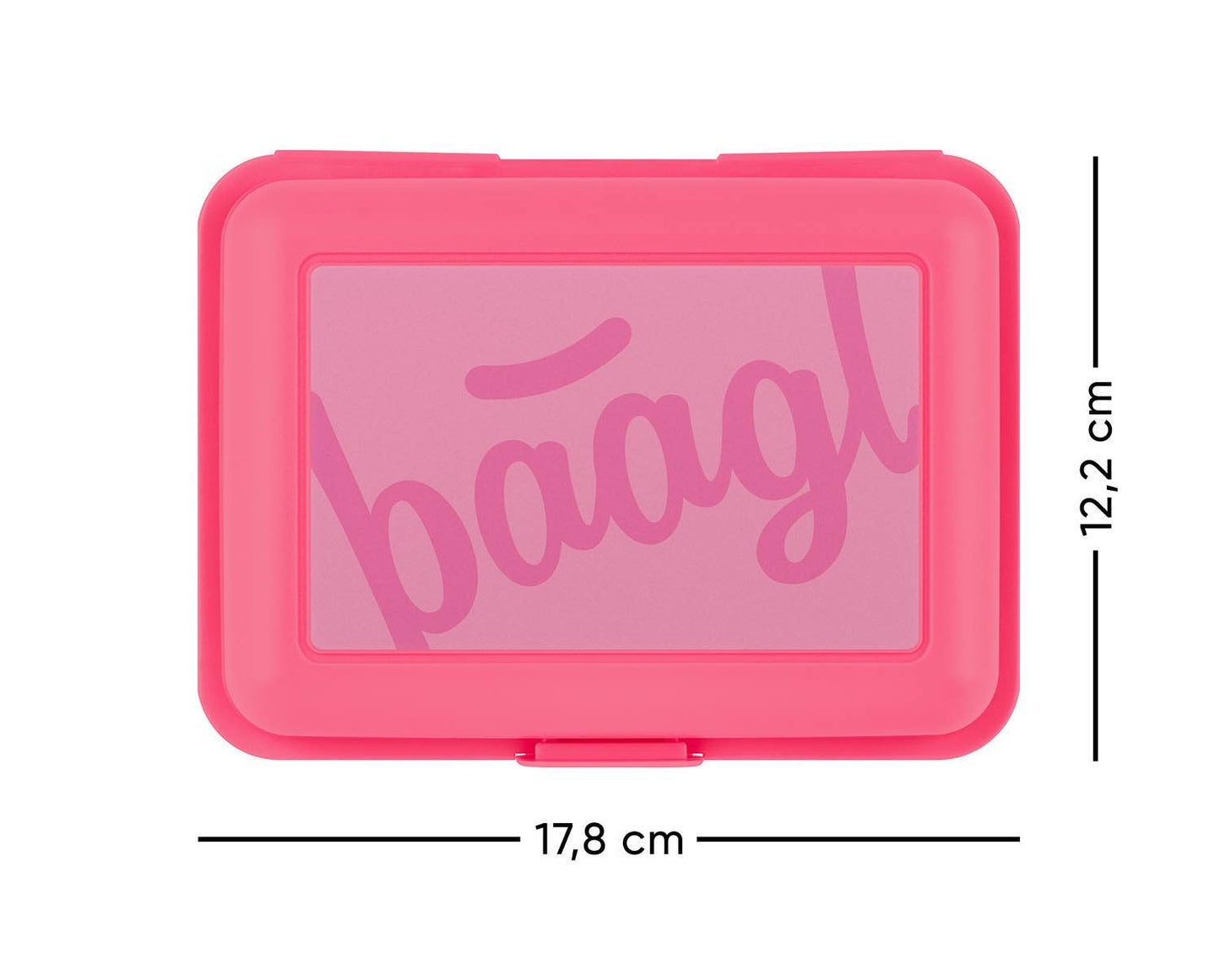Box na desiatu Logo ružový
