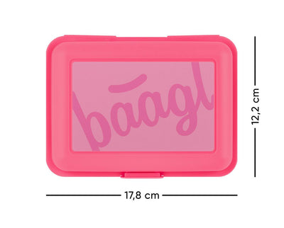 Box na desiatu Logo ružový