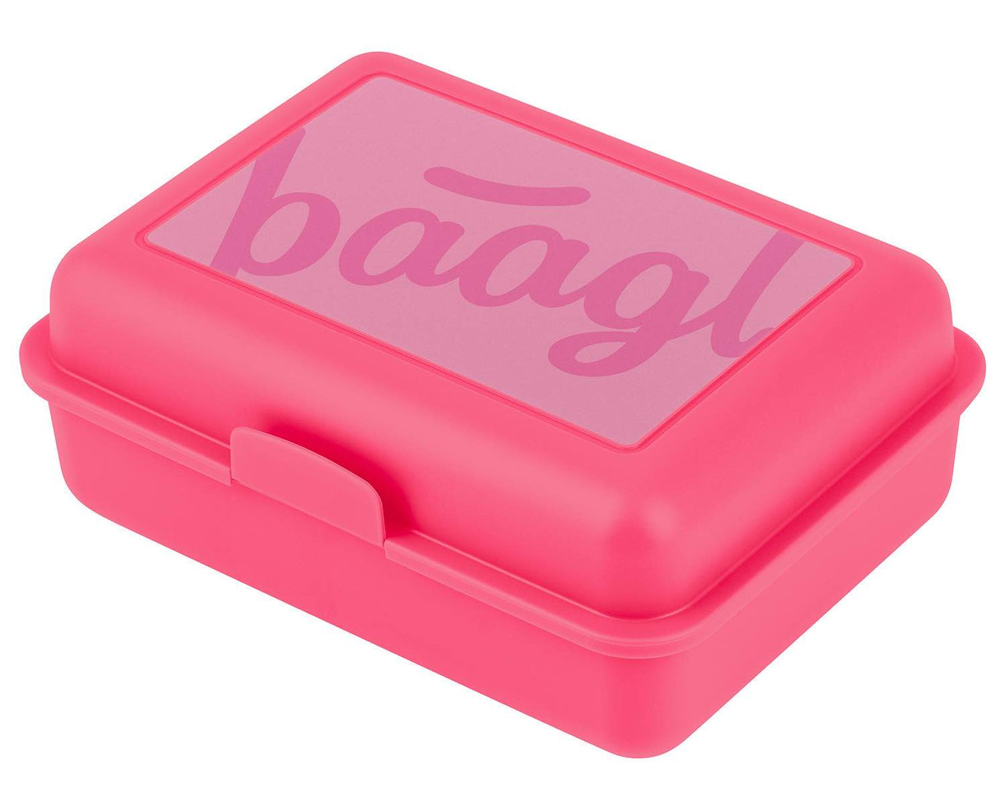 Box na desiatu Logo ružový