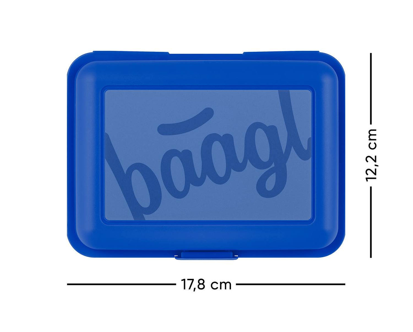 Box na desiatu Logo modrý