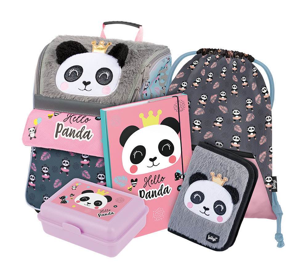 Školská sada Zippy Panda II